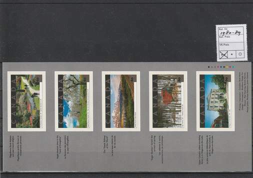 Canada Postfris 2001 Mnh 1980-1989 - Toerisme