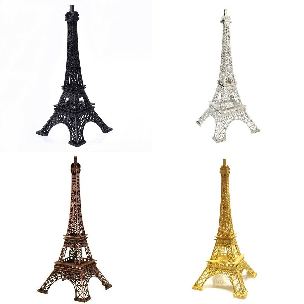 Eiffel Tower Statue Sculpture Paris Decor Metal Wedding Supplies Ornament