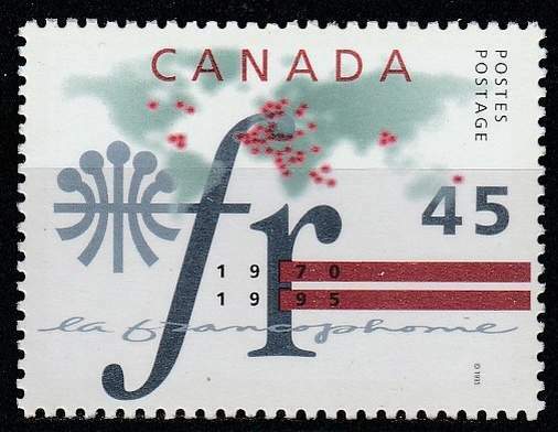 Canada Postfris 1995 Mnh 1525 - Frankophonie