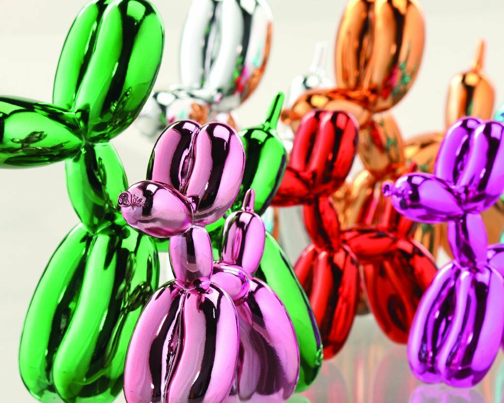Buppies! Resin Balloon Dog Animal Figurine, Choose Your Color & Size!