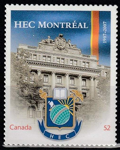 Canada Postfris 2007 Mnh 2397 - Beroepsschool Hec Montreal
